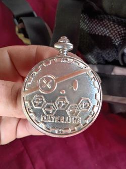 "Date A Live" Tokisaki Kurumi Zafkiel quartz pocket watch.