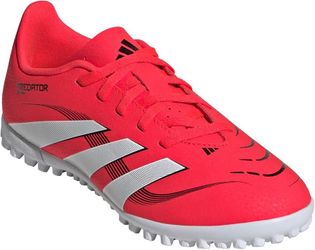 Adidas Predator Club TF Turf Soccer Shoe Cleat Red White Futsal Youth Kid Size 4