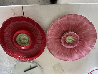 Floral Serving Bowls