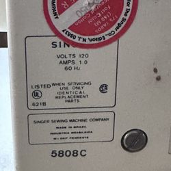 Singer 5808C 