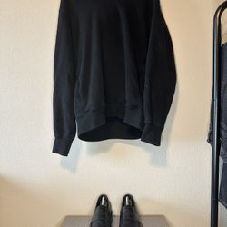 Uniqlo Black Hoodie Mens Size Large
