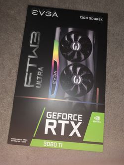 BRAND NEW IN HAND NVIDIA EVGA GEFORCE RTX 3080 Ti FTW3 Ultra Gaming Graphics Card