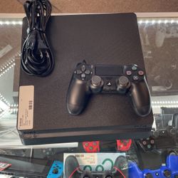 PlayStation 4 W/ Controller And Cords