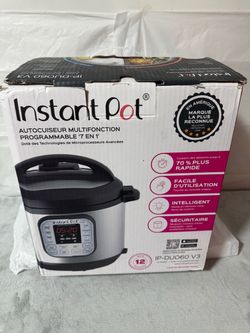 Instant Pot IP-DUO60 V3 6-Quart Pressure Cooker