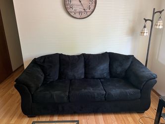 Black couch