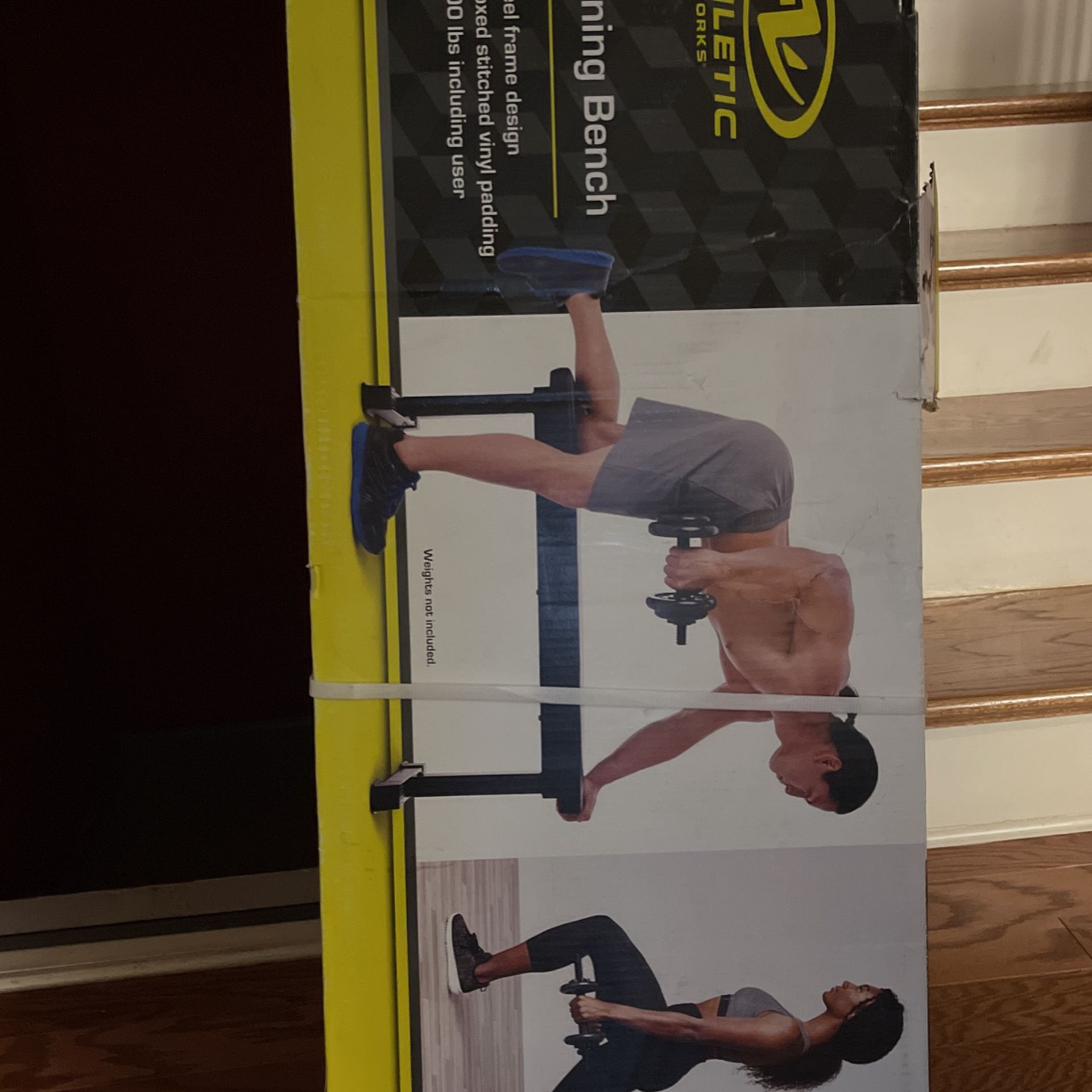 Flat Training Bench New In Box(athletic Works)