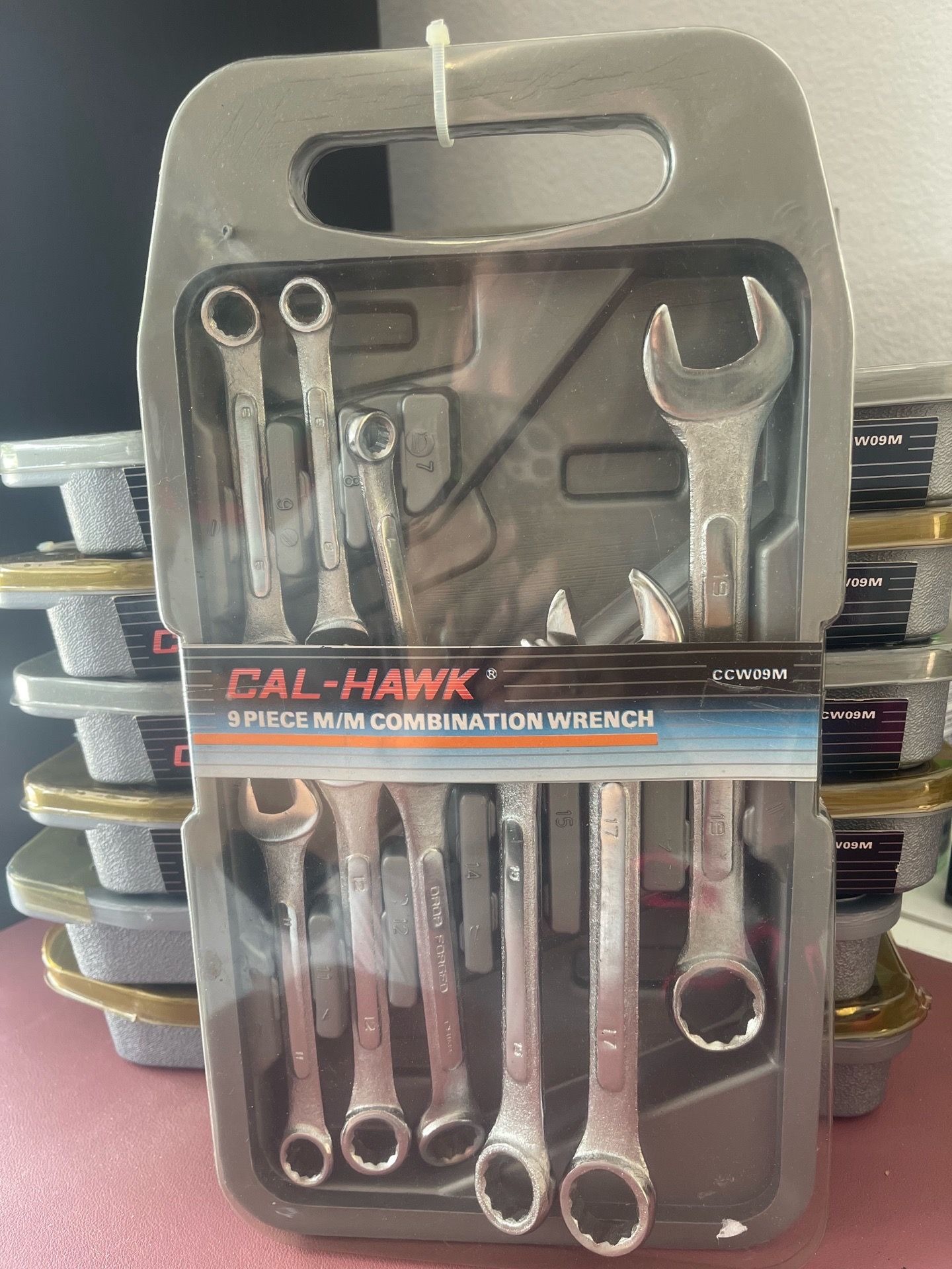 Cal Hawk 9 Piece Wrench Set
