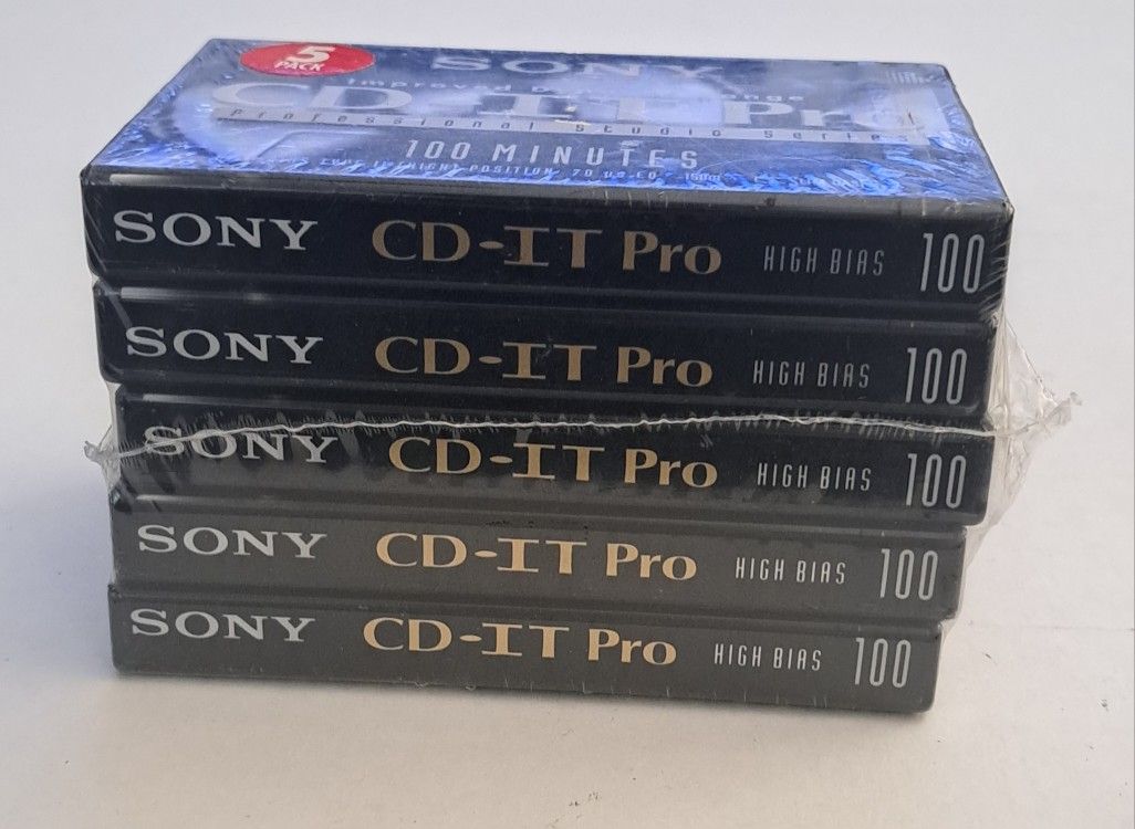 Sony CD-IT PRO Audio Cassette Tapes