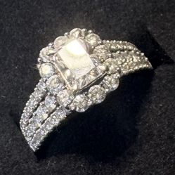 14 Karat White Gold  Ring