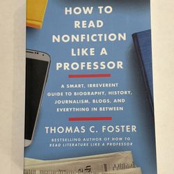 How To Read Nonfiction Like A Professor Book