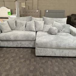 Deep Big Grey Sectional