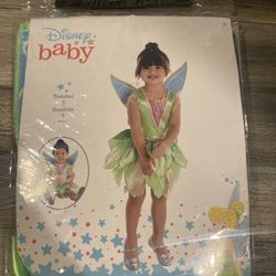 Disney Tinkerbell 2-3T Halloween Costume 