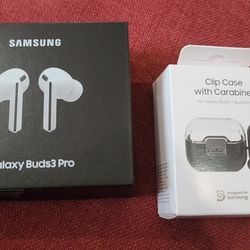 Brand New Samsung Galaxy Buds3 Pro With Case
