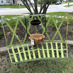 Outdoor Garden Bench/Plant Holder