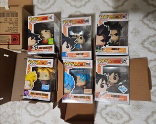 Dragon Ball Z Funko Pop Lot of 6
