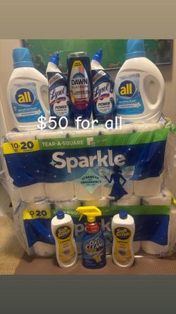 All detergent household bundle