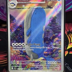 POKEMON Wailord Illustration Rare 162/159 Sv09: Journey Together