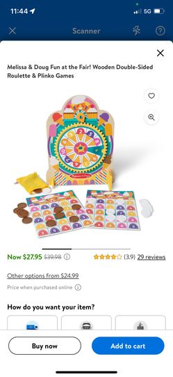 Melissa And Doug Fun At The Fair Roulette And Plinko