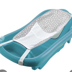 The First Years Sure Comfort Deluxe Newborn To Toddler Tub, Teal Aqua