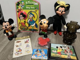 1960s And 1970s Vintage Disney Lot 9 Items 