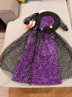 Kids Witch Halloween Costume with Hat