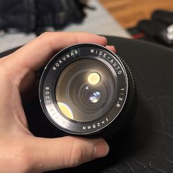 Rokunar 28mm F2.8 M42 Vintage Lens