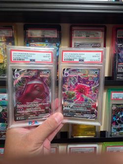 Pokemon gengar vmax set psa 10