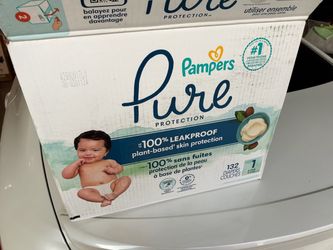 Pampers Pure Size 1 Open Box