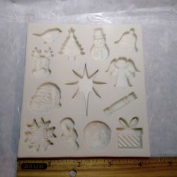 Christmas Silicon Mold $8