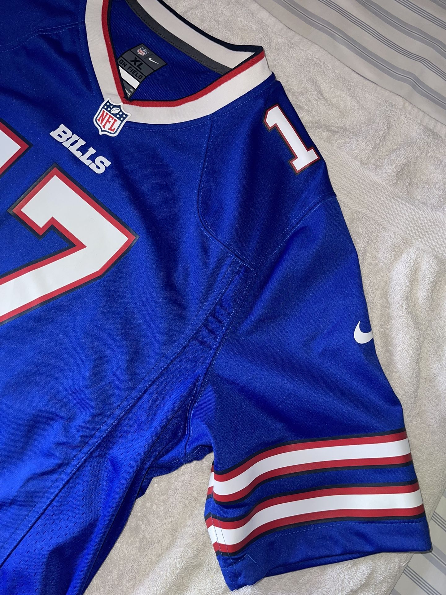 New Never Worn Buffalo Bills Custom Baseball Josh Allen Jersey Size XL And  2XL for Sale in Cleveland, OH - OfferUp