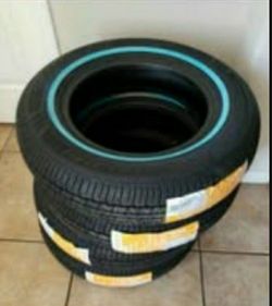 155 80 13 Travelstar White Wall Tires