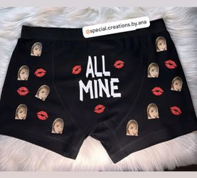 Personalized Boxers! ❤️‍🔥 special gift for Valentine’s Day, Anniversaries or any special occasion 