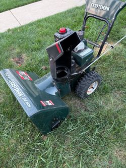 24”Craftsman, 5.5 hp,electric start,
