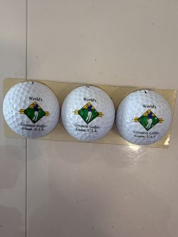3 BRAND NEW RENEGATE GOLF BALLS