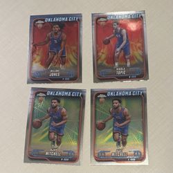 2025 Topps Chrome OKC Lot