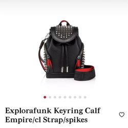 Explorafunk Keyring Calf Empire/cl Strap/spikes
