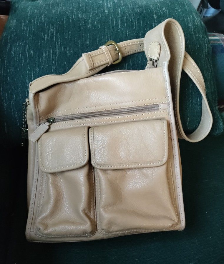 Leather Shoulder Bag FOSSIL