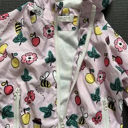 2T Girls Lightweight Water Resistant Jacket