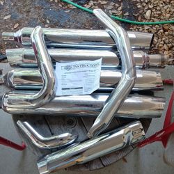Exhaust And Screaming Eagle Header Shields 