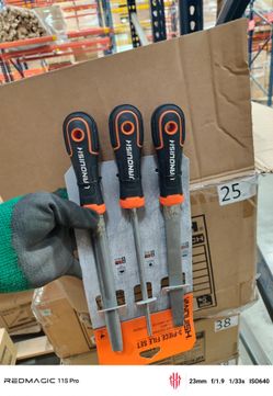 VANQUISH 3-Piece File Set (Brand New)