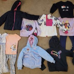 Girls Clothing Size 4-5 30 Pcs