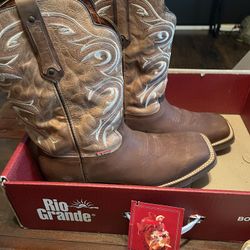 Rio Grande Leather Boots 