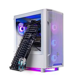 Archangel 4.5 Gaming Desktop PC AMD Ryzen 5, White