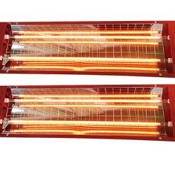 Paint Curing Lamp Set Of 2