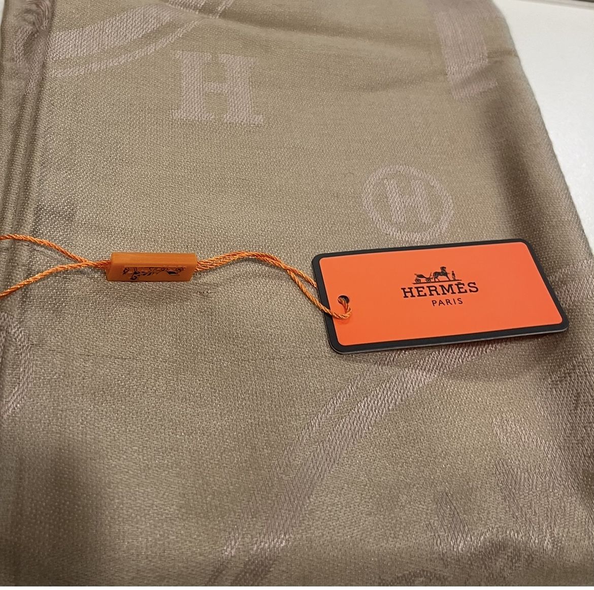 Authentic Hermes Stole / Wrap - New w/Tags