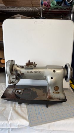 Vintage Singer 111W155 Industrial Sewing Machine Head As-Is