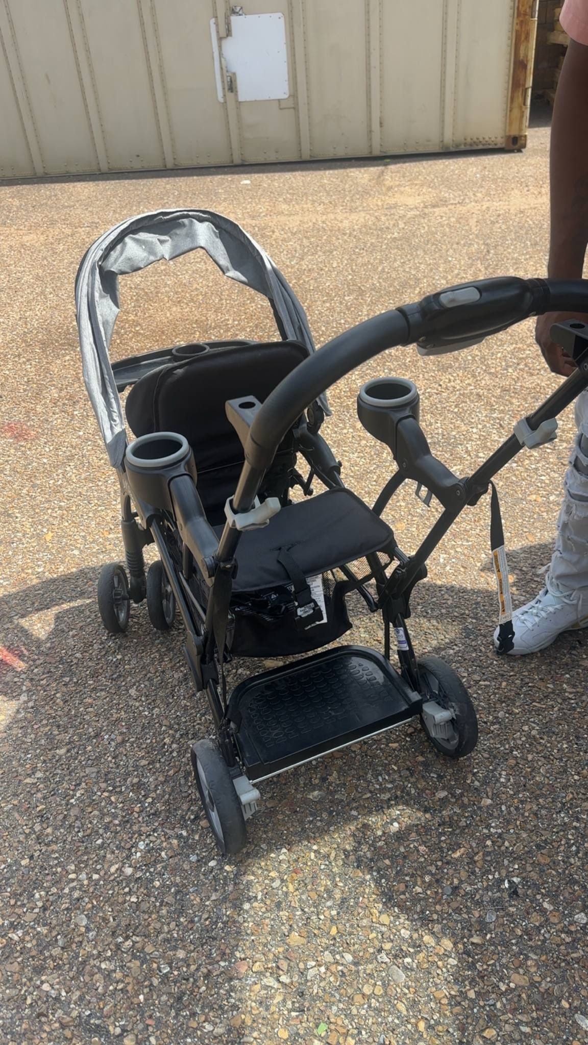 Baby Double Stroller