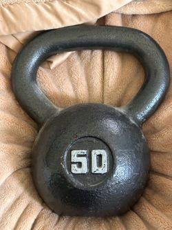 50 lb kettle ball
