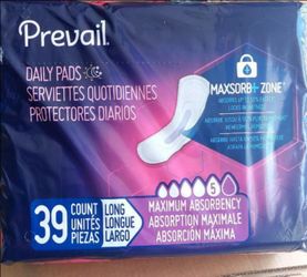 Daily Urine Liners; $3 Per Pack; Available 7 Packs
