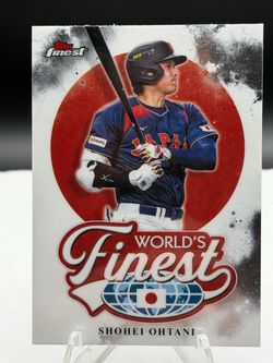 World Finest Shohei Ohtani Baseball Card
